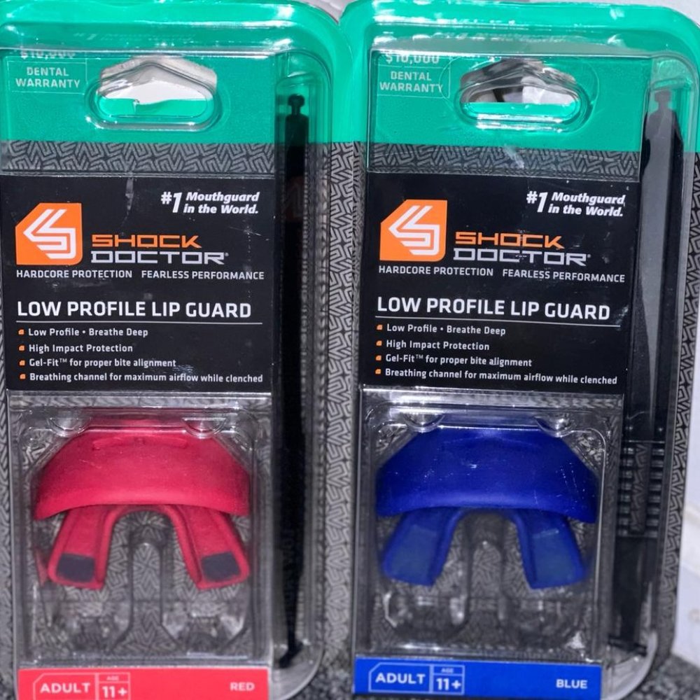 Shock Doctor Low Profile Lip Guard Sports MouthPiece